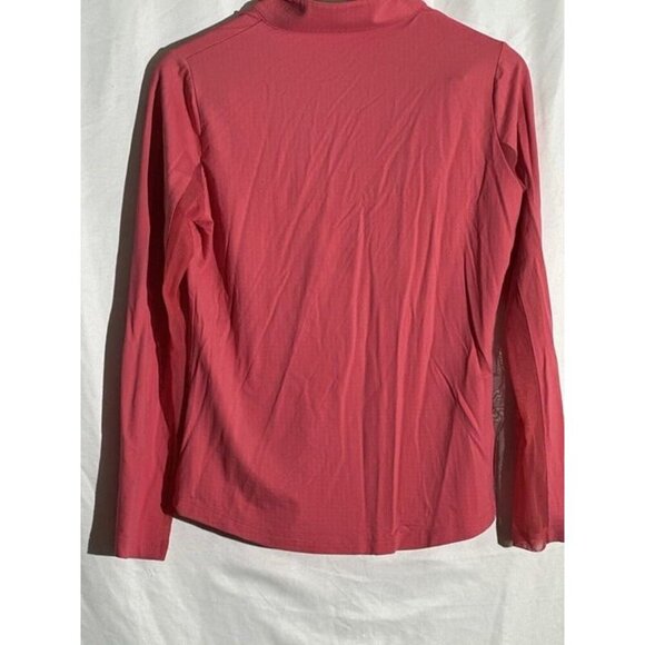 IBKUL 1/4 Zip Pullover Womens Medium UPF 50 Watermelon - Picture 6 of 8